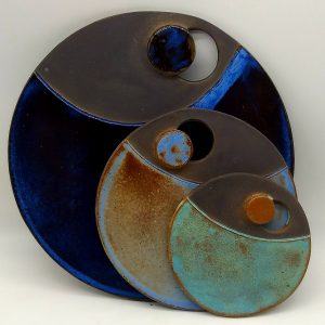 Conjunto de Tábuas de Queijos "Marés Lunares"