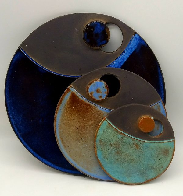 Conjunto de Tábuas de Queijos "Marés Lunares"